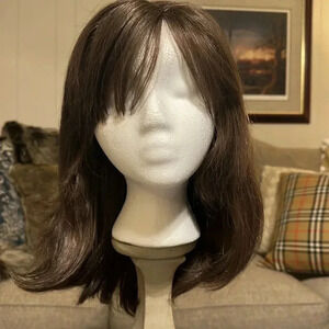 RAQUEL WELCH Signature Collection HairUWear Hairpiece Brown Synthetic WIG